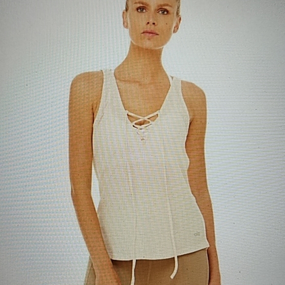 ALO Yoga Tops - Alo Yoga Interlace Tank - NEVER WORN
